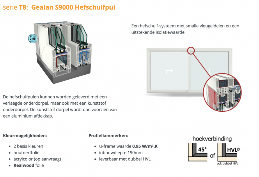 Hefschuifpui S9000